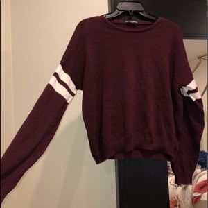Maroon Brandy Melville sweater